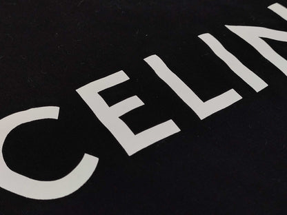 CELINE T-shirt Black with current tag
