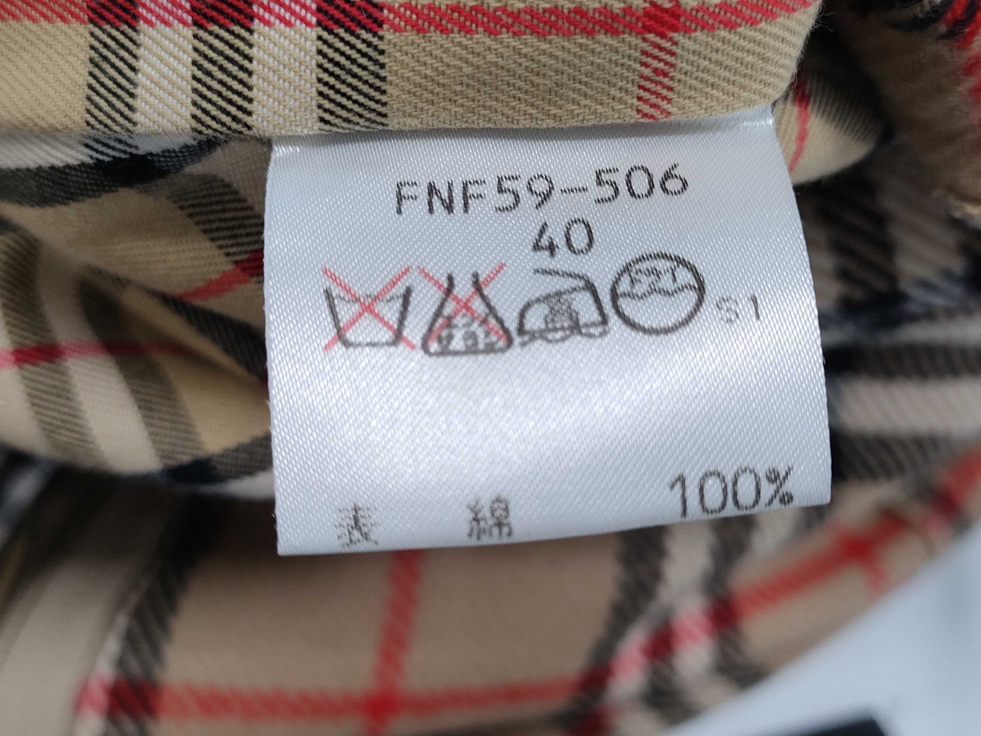 BURBERRY coat size 40 coat