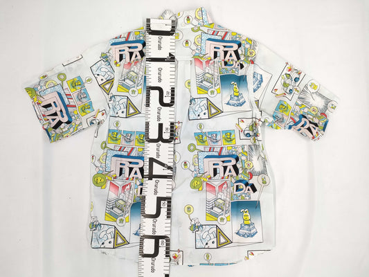 PRADA Comic Print Shirt