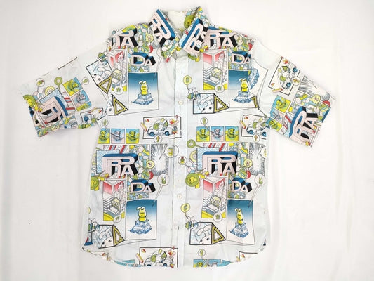 PRADA Comic Print Shirt