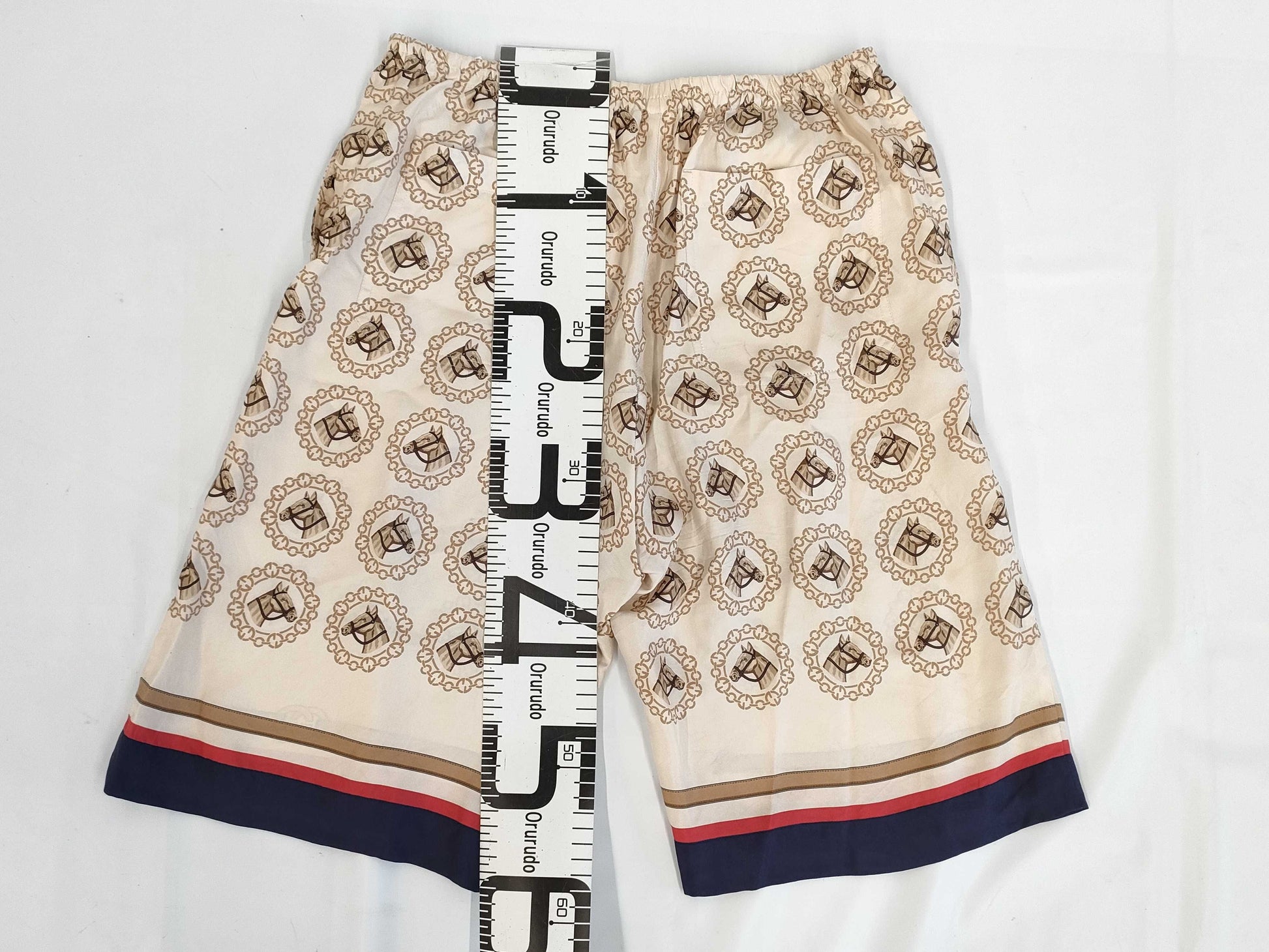 GUCCI Horse Pants Silk Men's