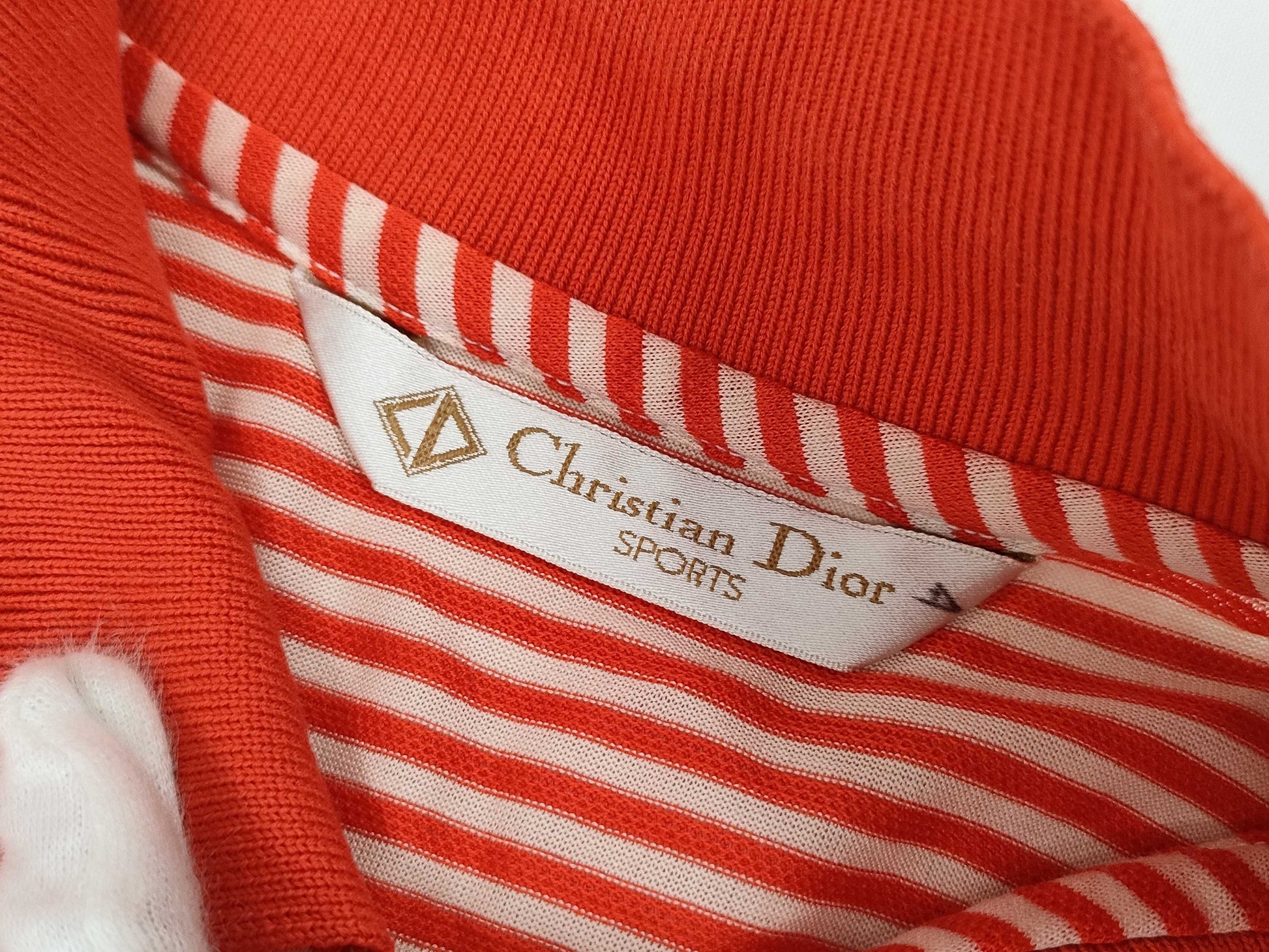 Christian Dior 2-piece embroidered T-shirt set