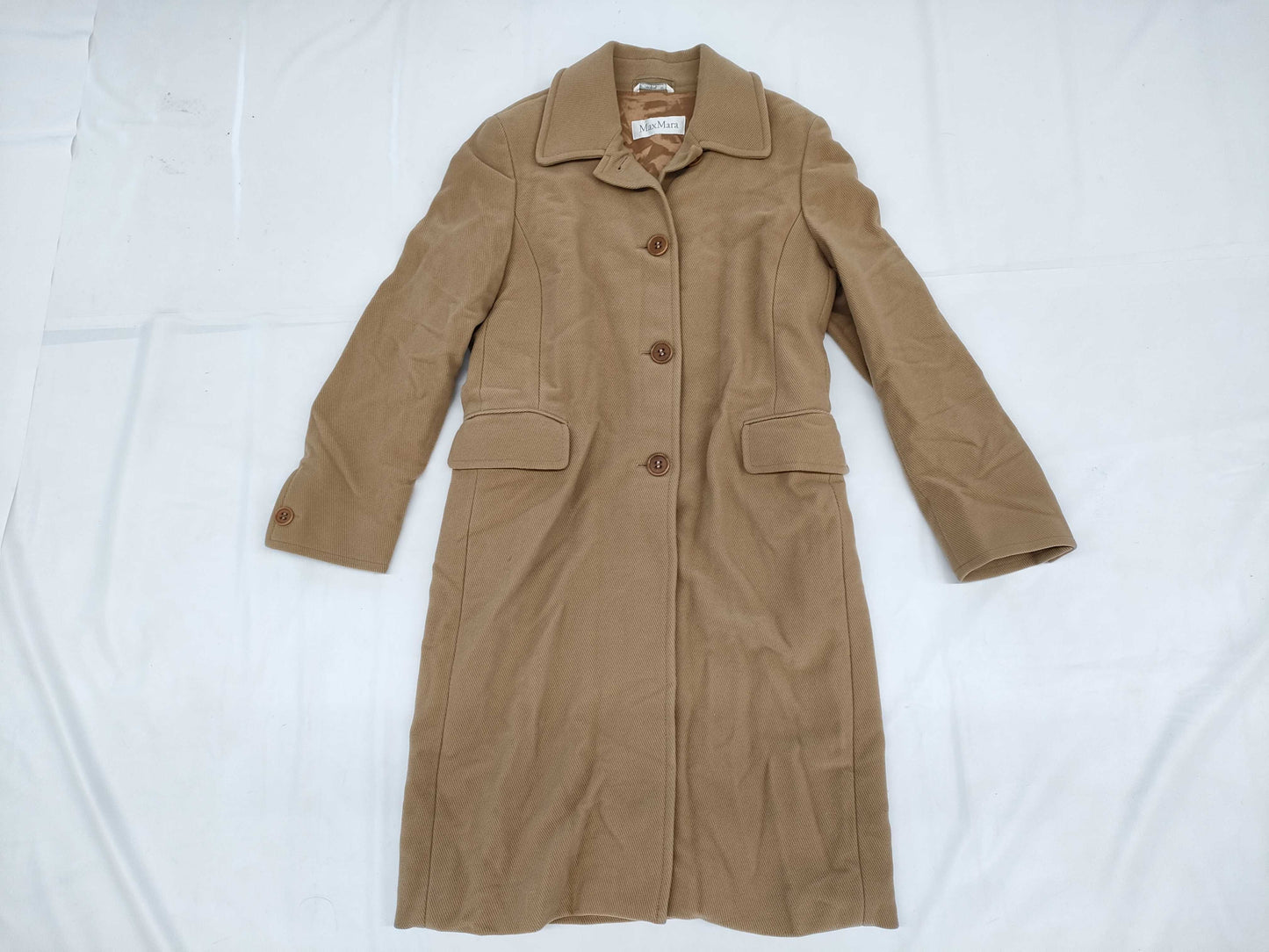 MaxMara White Tag Cashmere Long Coat Size 40 Coat