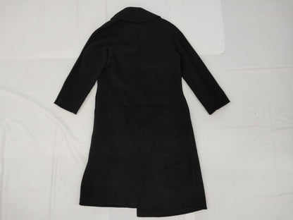 MaxMara CUCITO A MANO Double-Face Belted Coat, Size 40