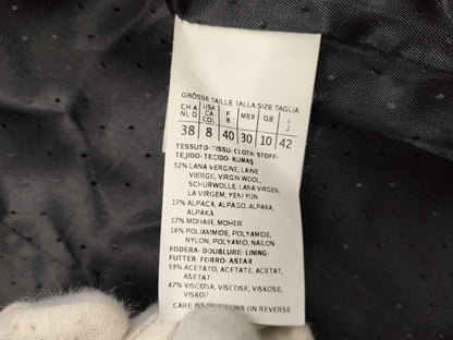 MaxMara Shaggy Coat, Alpaca, Size 42