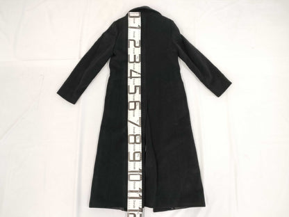 MaxMara MAX&Co. Angora Maxi Coat, Black, Size 38