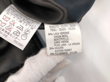 MaxMara MAX&Co. Angora Maxi Coat, Black, Size 38