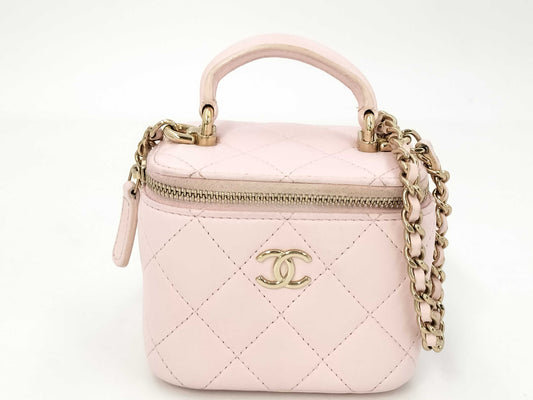 CHANEL AP2198 Vanity Bag Shoulder Bag Handbag