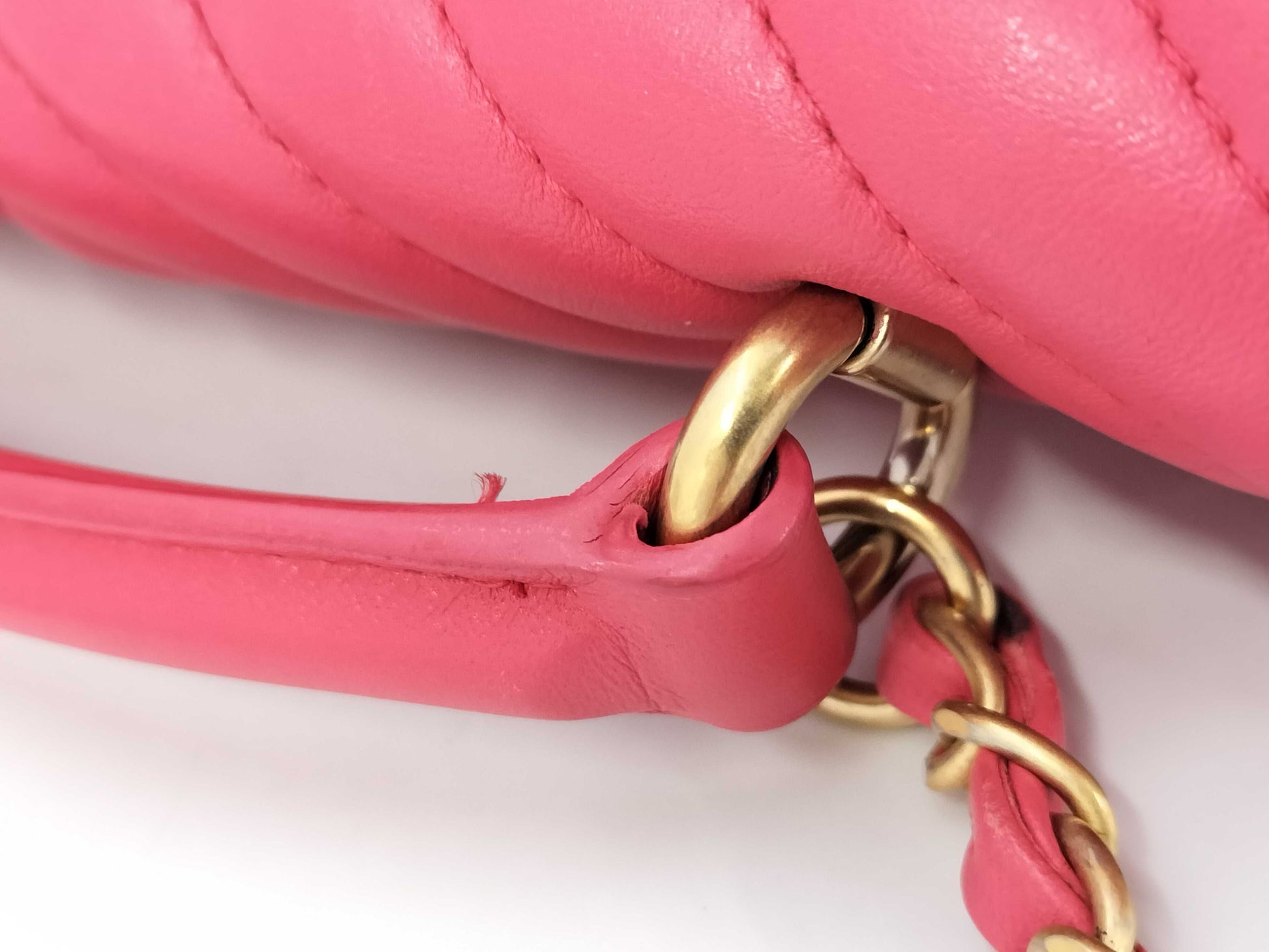 CHANEL 2-way handbag/shoulder bag
