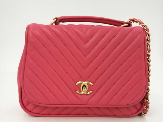 CHANEL 2-way handbag/shoulder bag