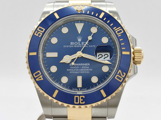 ROLEX Submariner 126613LB 428S37A4 Blue Dial Men's Watch