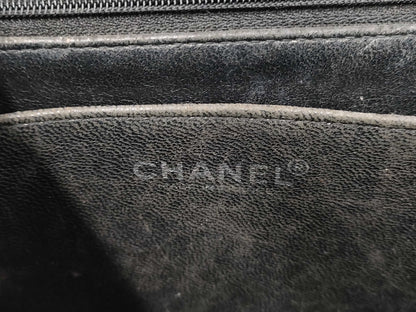 CHANEL Deca Matelasse 30 Chain Shoulder Bag with Turnlock Caviar Skin