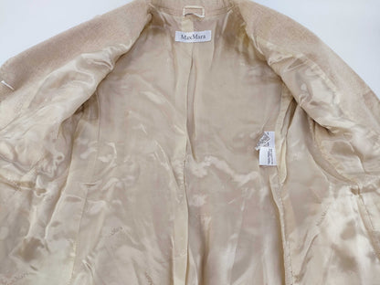 Max Mara Max Mara White Tag 100% Cashmere Jacket Size 40