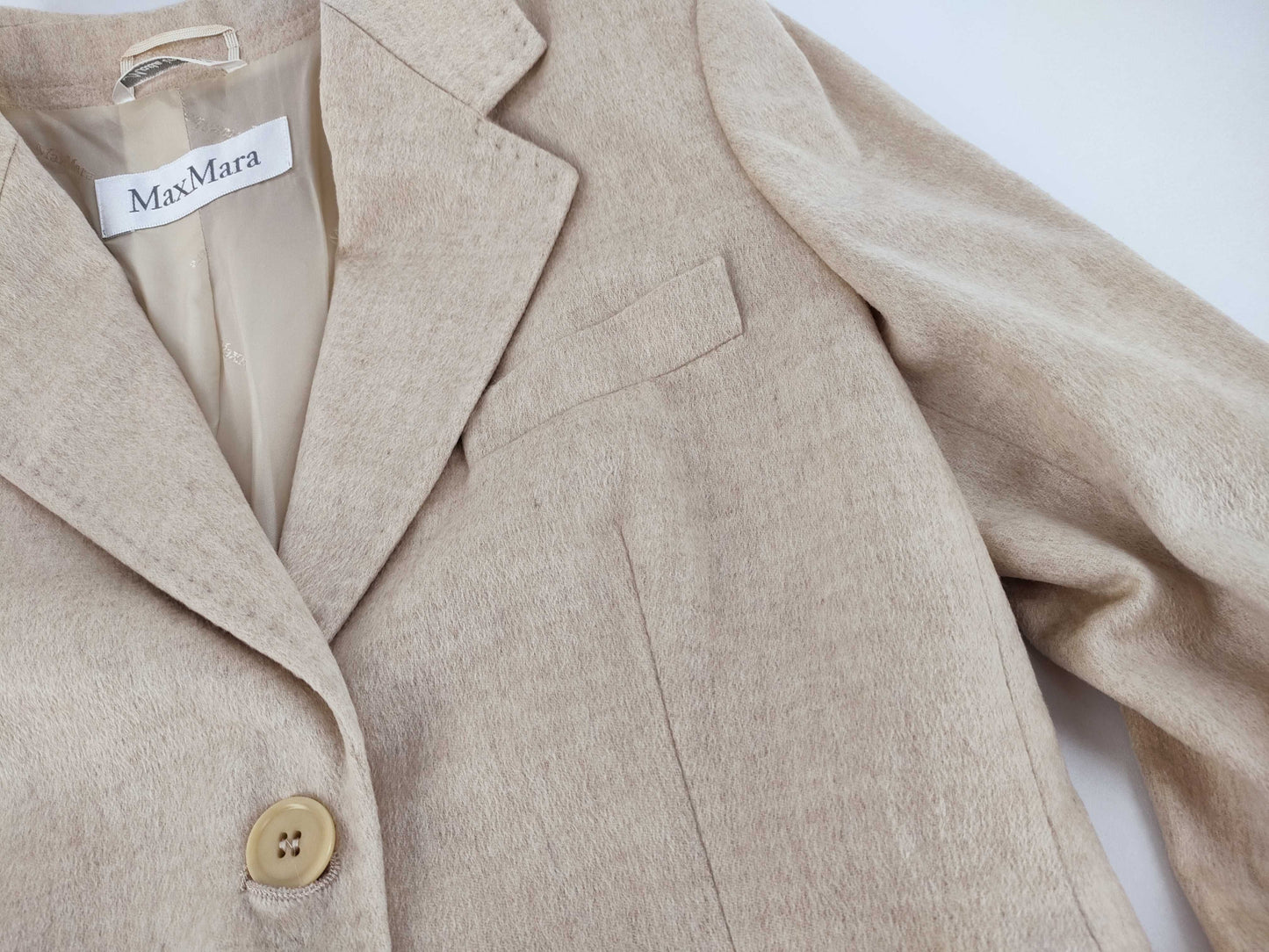 Max Mara Max Mara White Tag 100% Cashmere Jacket Size 40