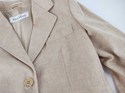Max Mara Max Mara White Tag 100% Cashmere Jacket Size 40