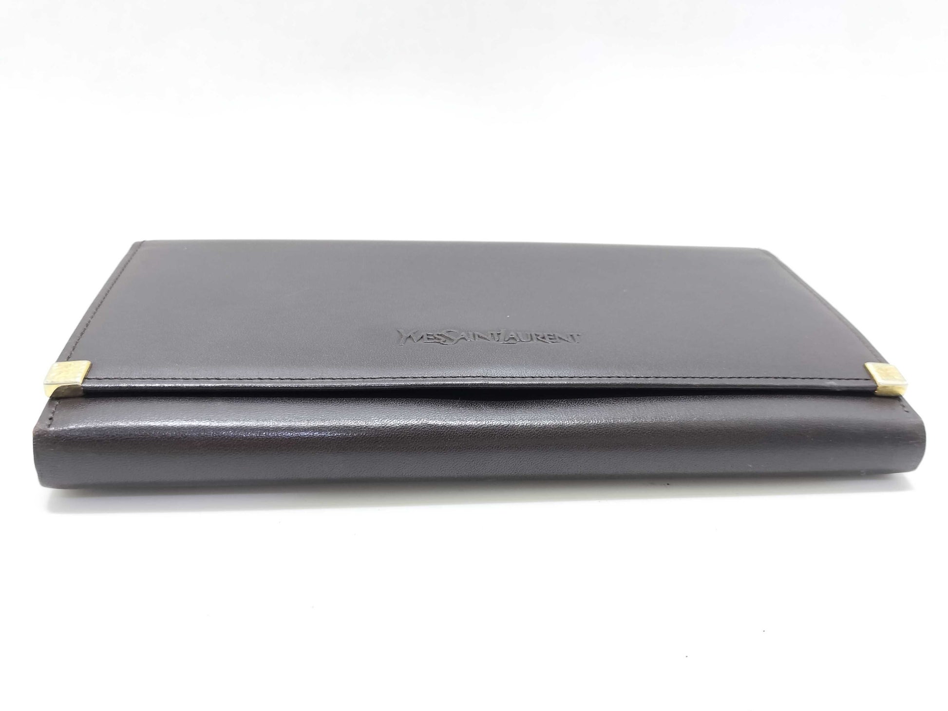 Yves Saint Laurent YSL Leather Long Wallet