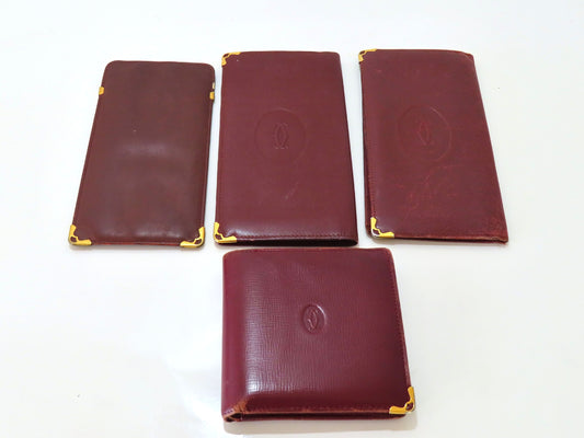 Cartier Must Line Wallet 4-Piece Billfold