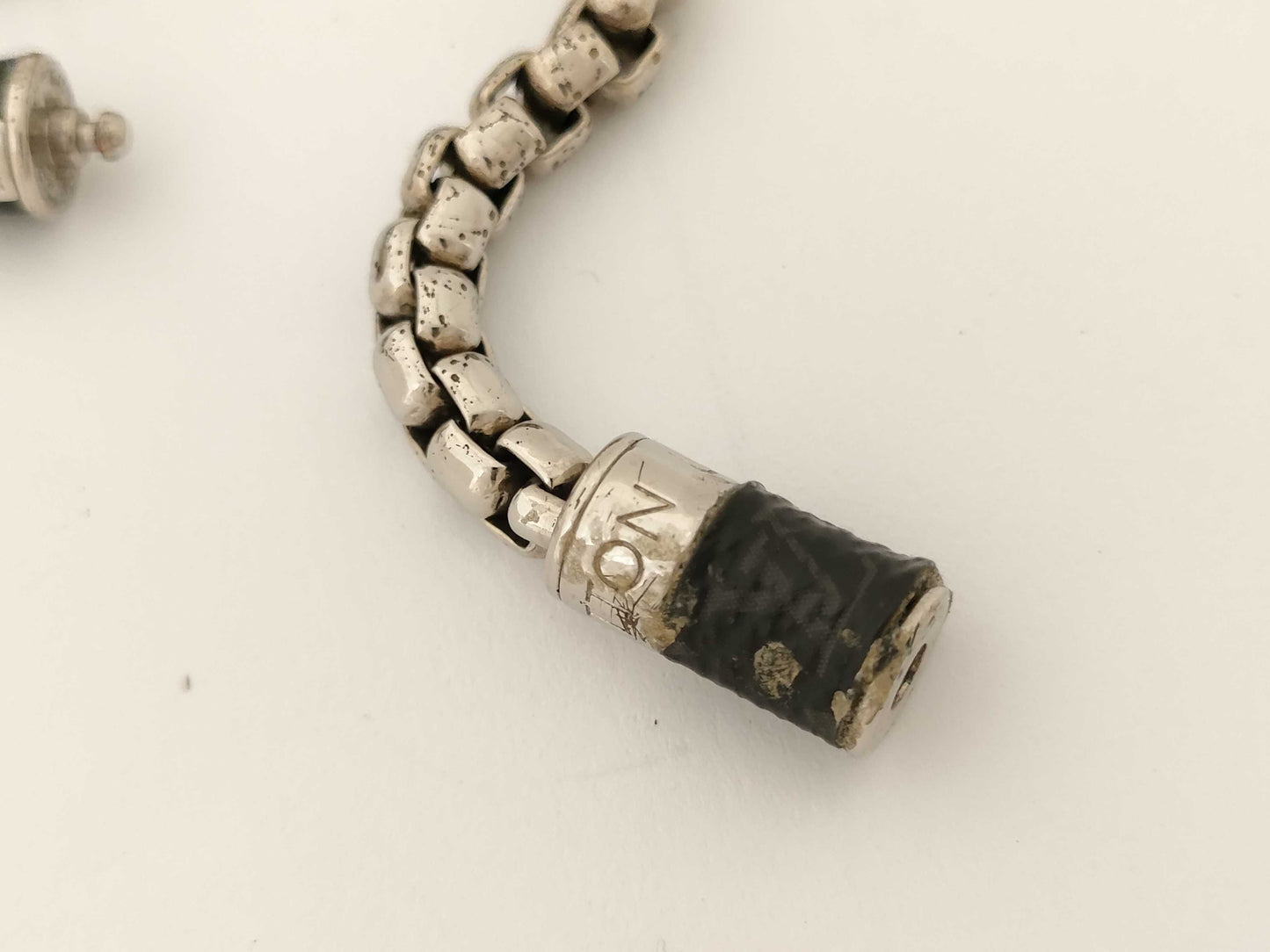 LOUIS VUITTON Chain Monogram Bracelet Eclipse Bracelet/Bangle