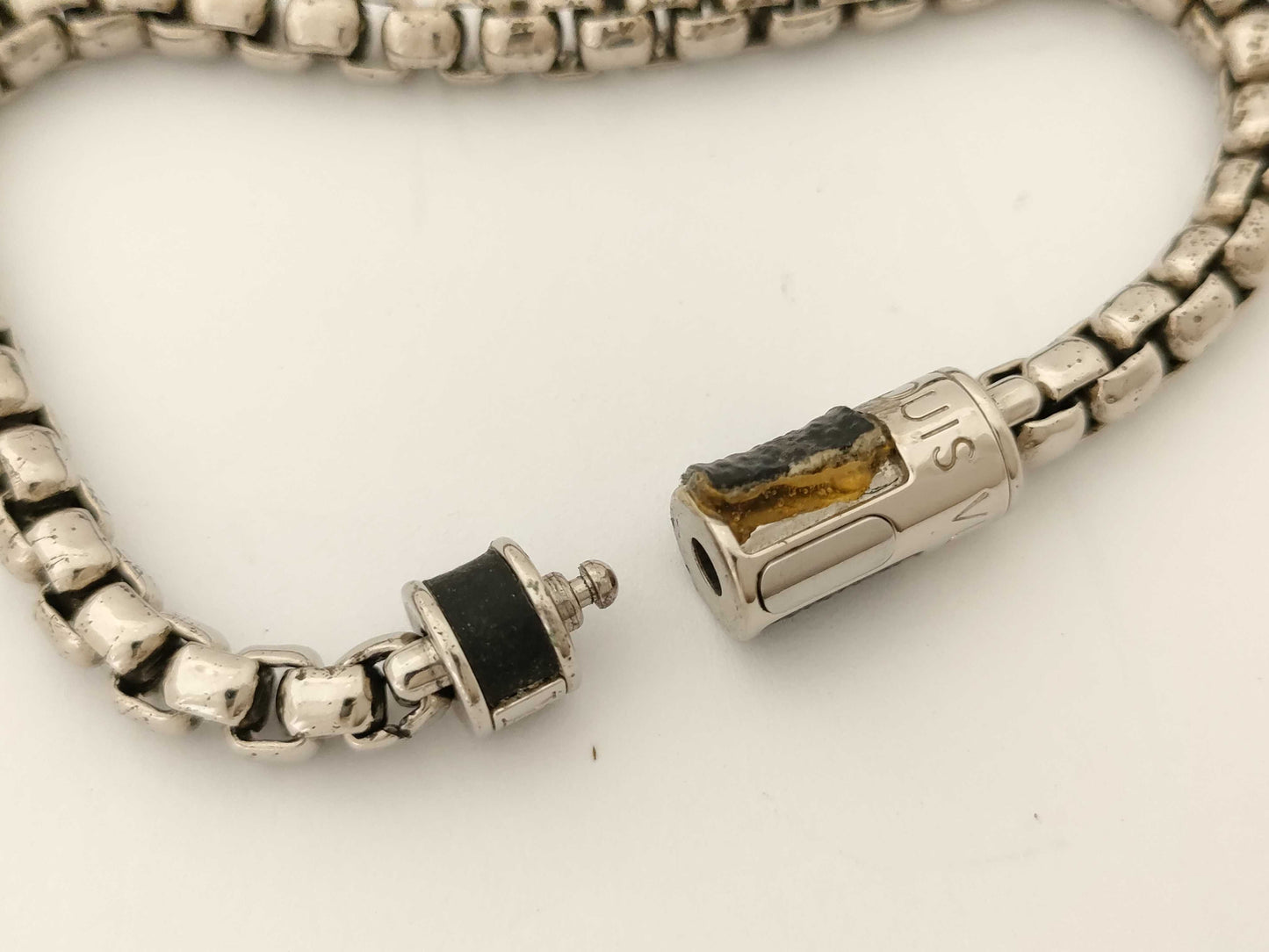 LOUIS VUITTON Chain Monogram Bracelet Eclipse Bracelet/Bangle