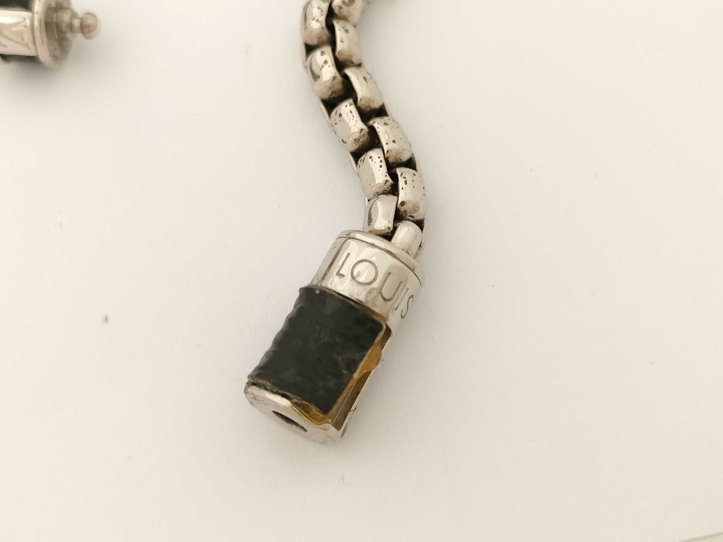 LOUIS VUITTON Chain Monogram Bracelet Eclipse Bracelet/Bangle
