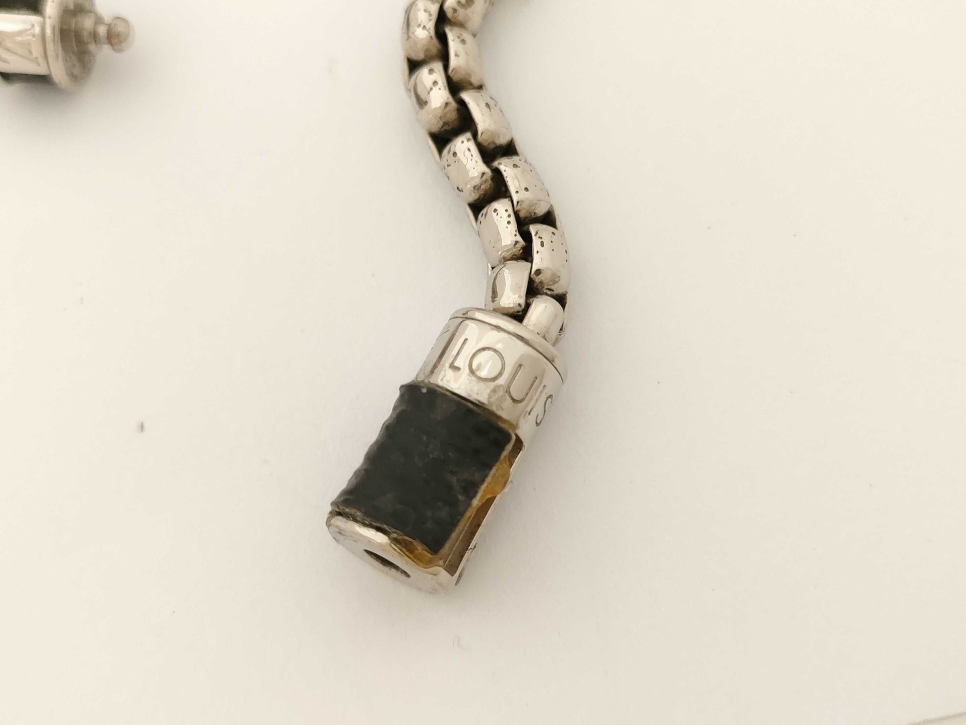 LOUIS VUITTON Chain Monogram Bracelet Eclipse Bracelet/Bangle