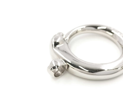 Cartier Silver Panthere Necklace Top Silver Pendant Top