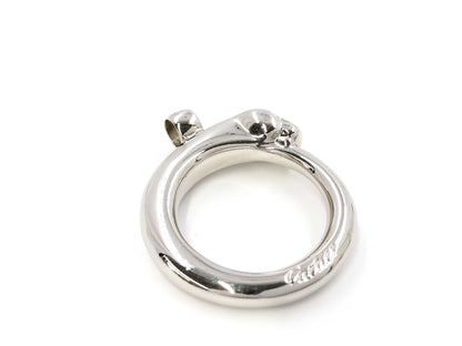 Cartier Silver Panthere Necklace Top Silver Pendant Top