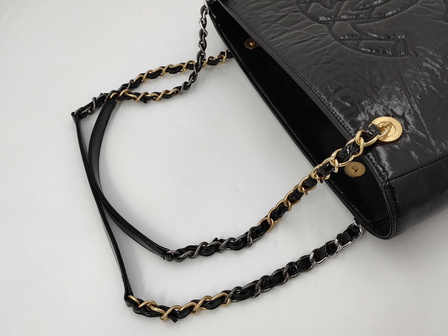 CHANEL Chain Tote Bag Black 30430721 Warranty Bag Box Tote Bag