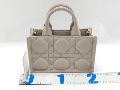Dior CD Bag Book Tote Mini S55730 Box Strap Handbag
