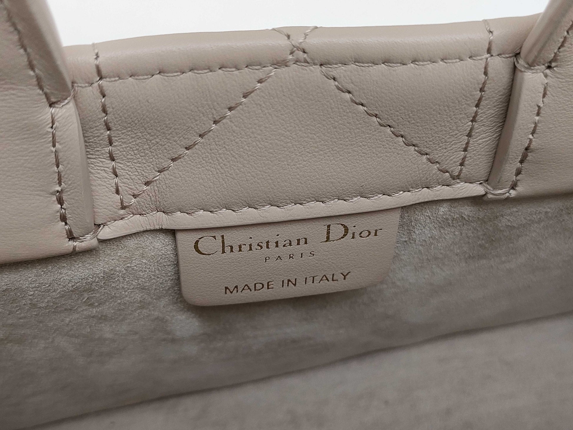 Dior CD Bag Book Tote Mini S55730 Box Strap Handbag