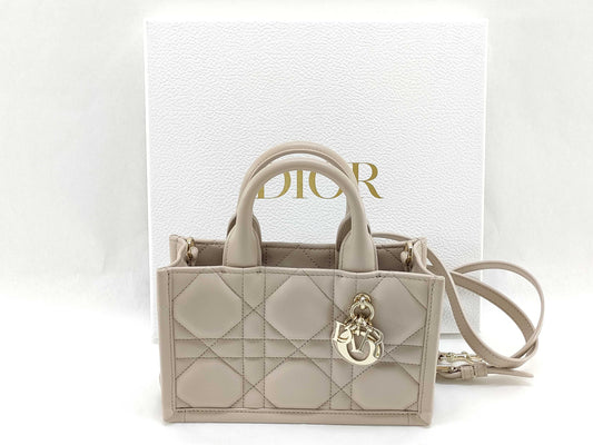 Dior CD Bag Book Tote Mini S55730 Box Strap Handbag