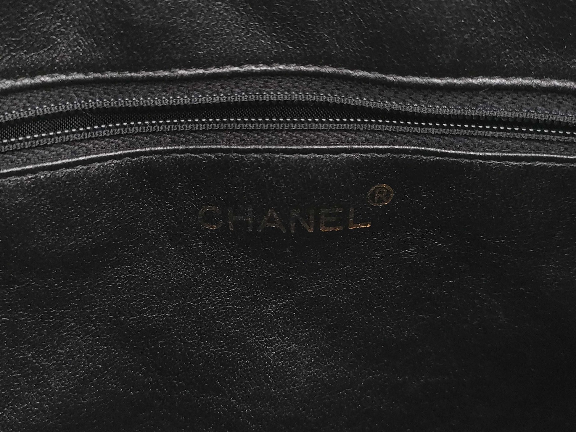 CHANEL Shoulder Bag, Lambskin, Black with Fringe, 3472238