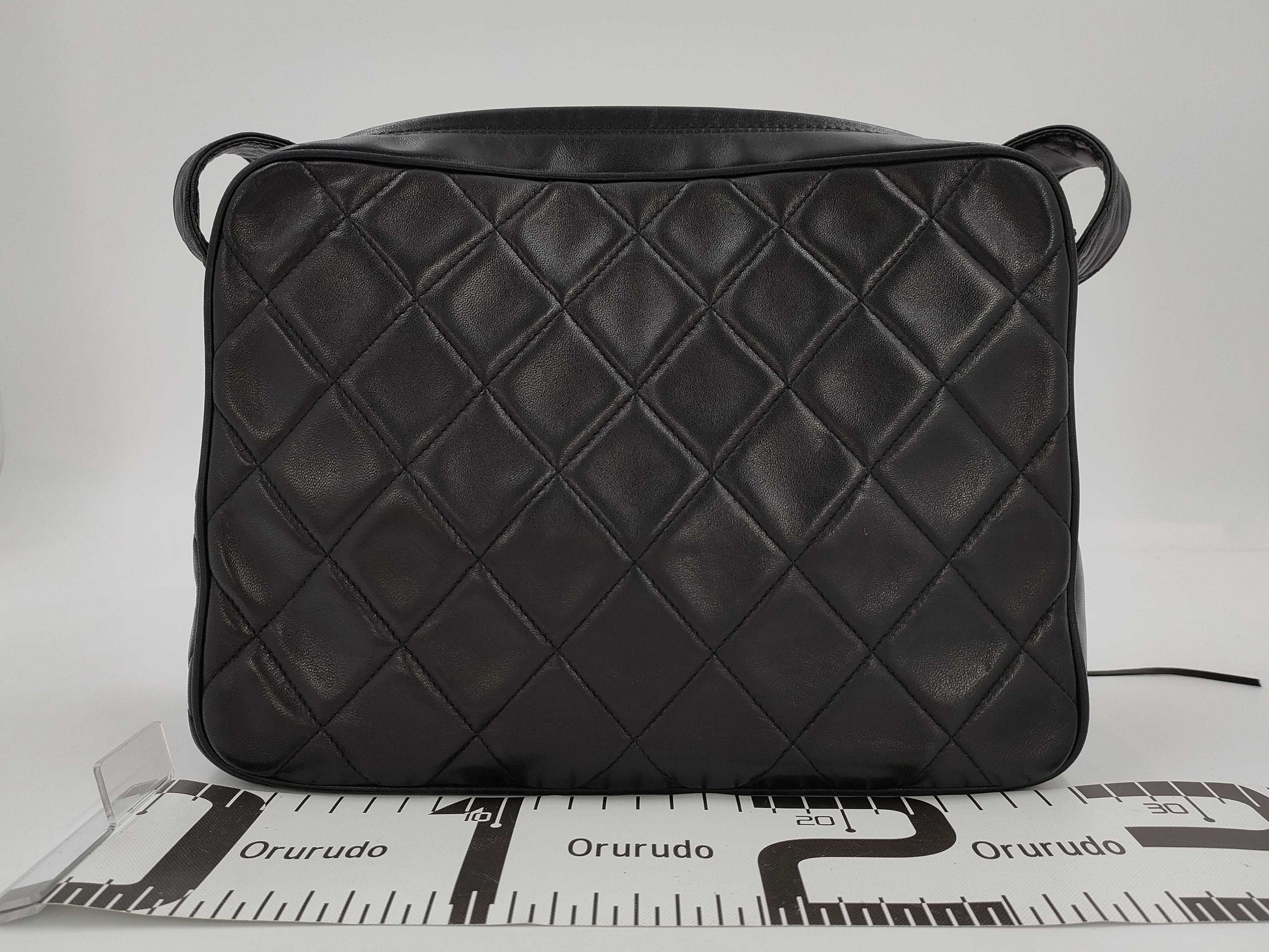 CHANEL Shoulder Bag, Lambskin, Black with Fringe, 3472238
