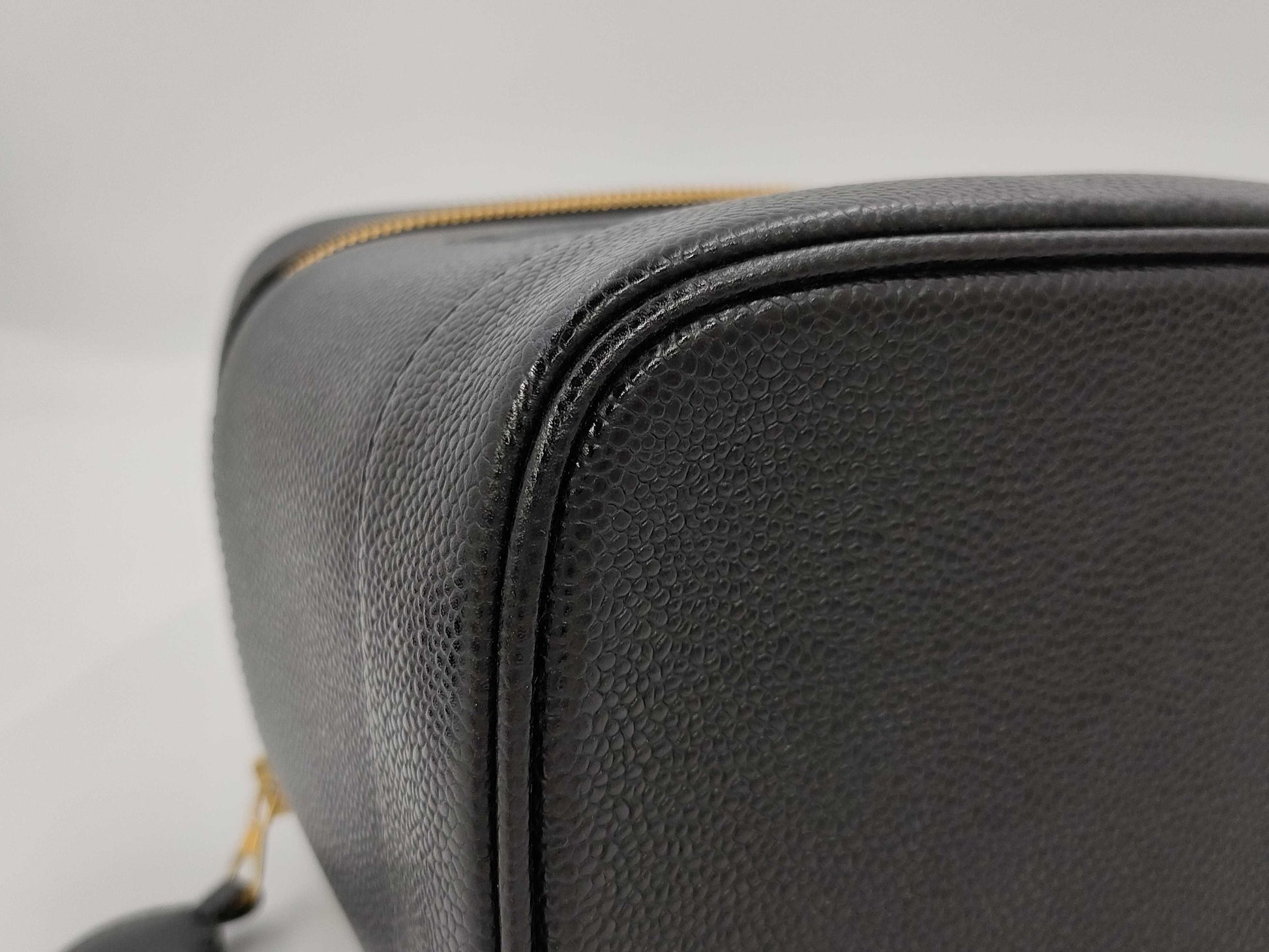 CHANEL Vanity Bag, Black Caviar, 6899926, Handbag