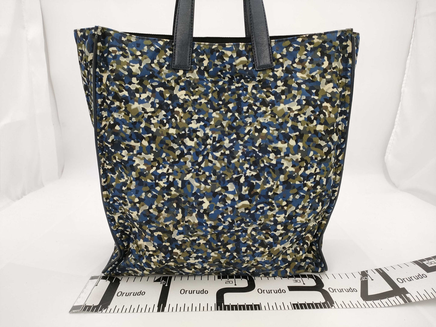 Dior Fendi Monster Nylon Camouflage Tote Bag