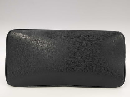CHANEL Caviar Leather Reissue Tote Bag, Gold Hardware, Black, No. 10