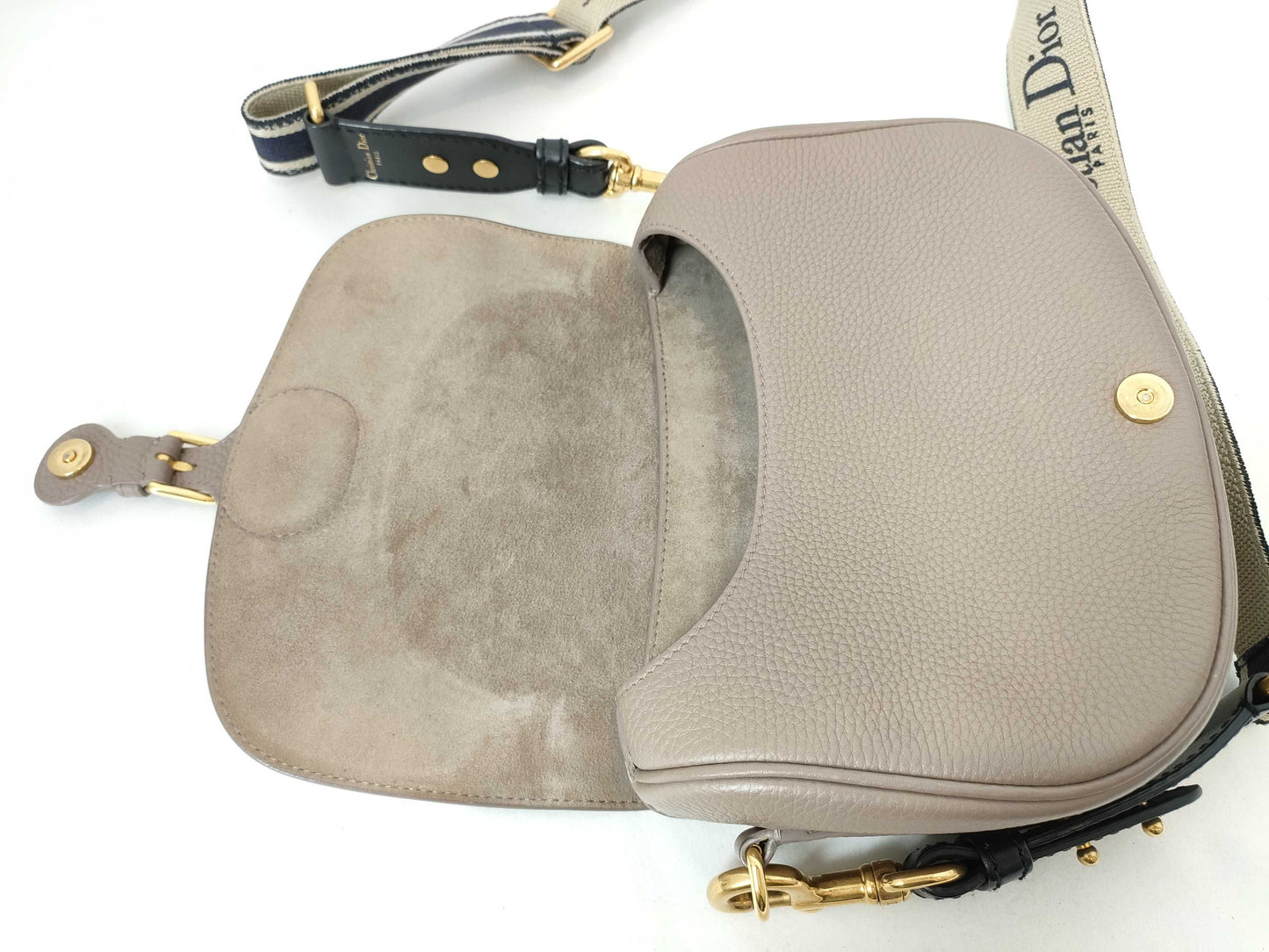 Dior Bobby Medium Beige Shoulder Bag