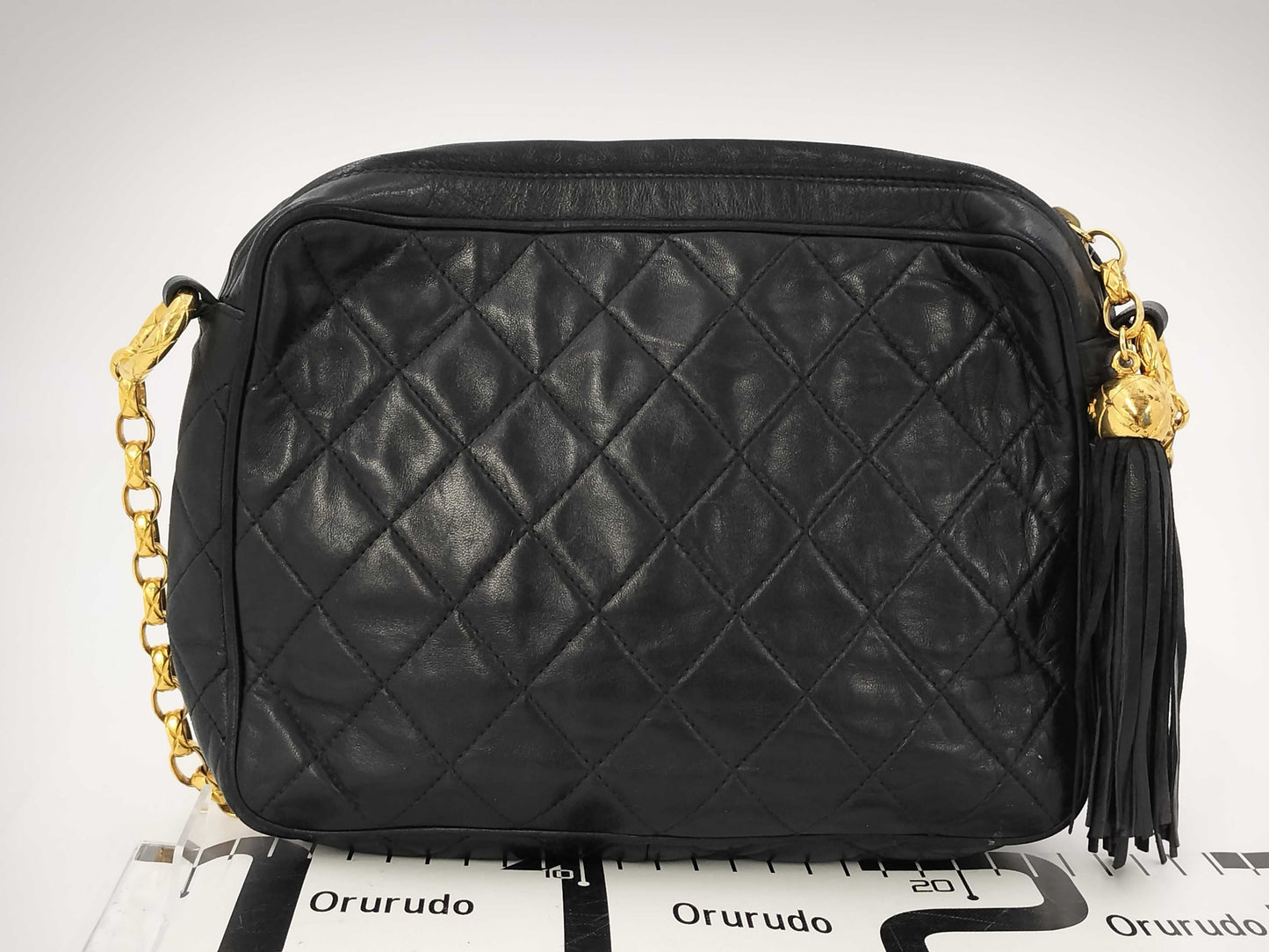 CHANEL Fringe Shoulder Bag with Seal, #1