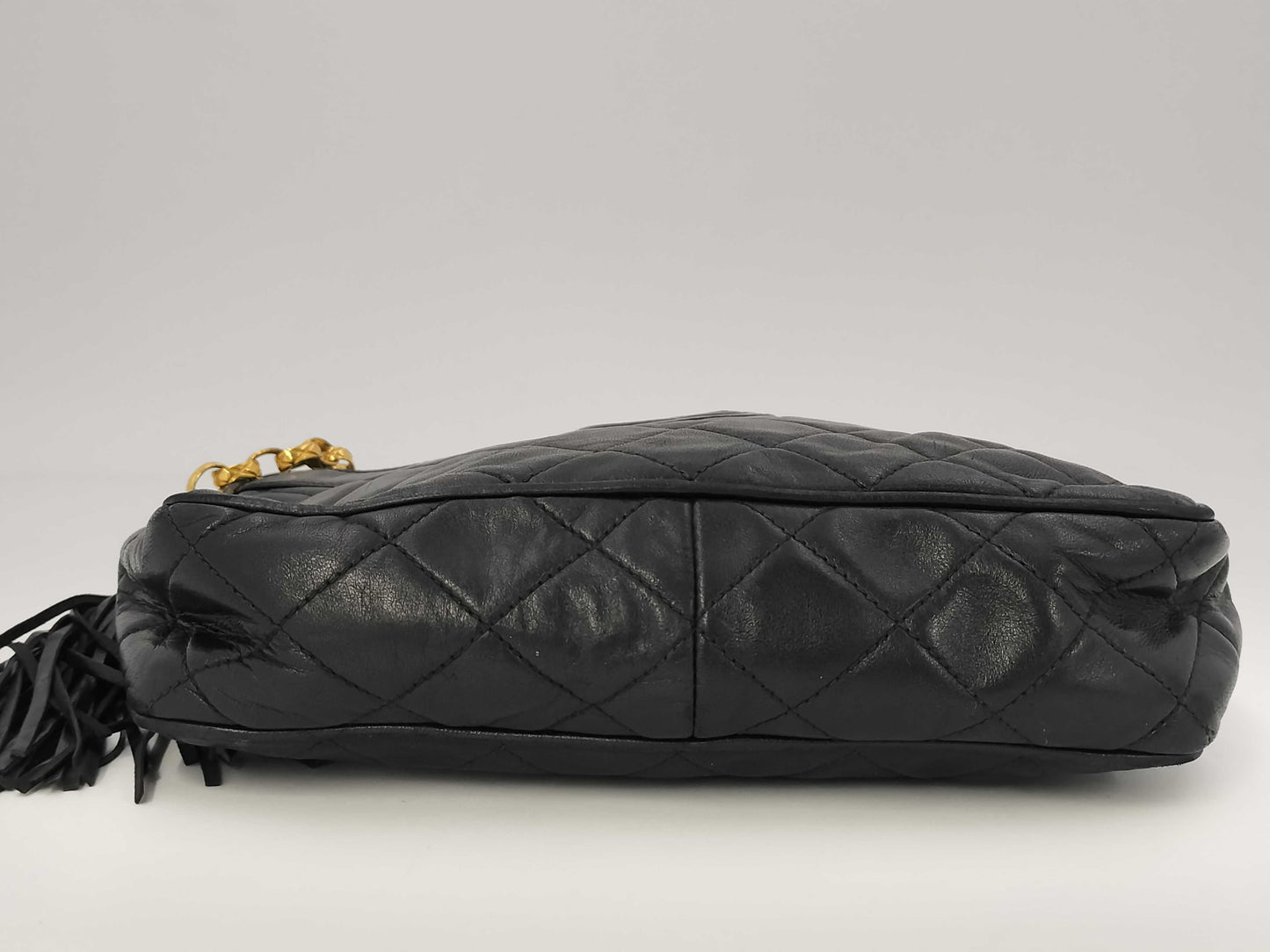CHANEL Fringe Shoulder Bag with Seal, #1