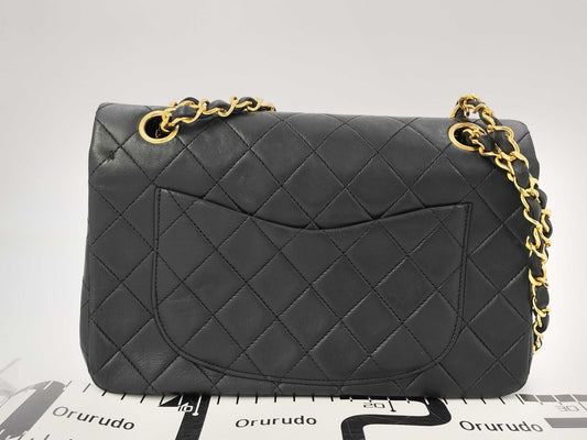 CHANEL Matelasse Lamb W-Flap 23 Chain Shoulder Bag