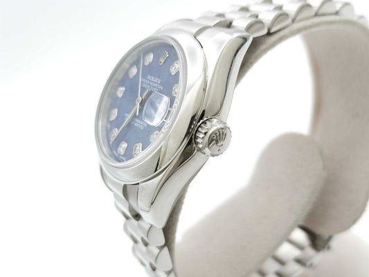 ROLEX Datejust 179166G K561169 Sodalite Women's Watch
