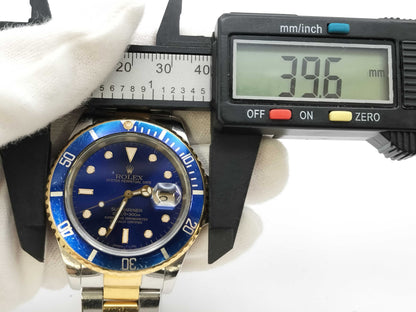 ROLEX Submariner 16613 E711243 Blue Dial Tritium Men's Watch