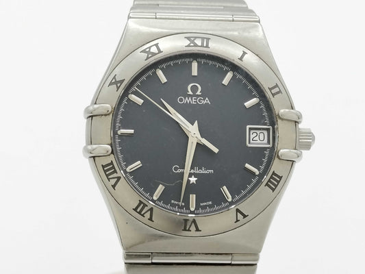 OMEGA 396.1201 56267123 Quartz Gray Dial Unoperated Boys' Watch