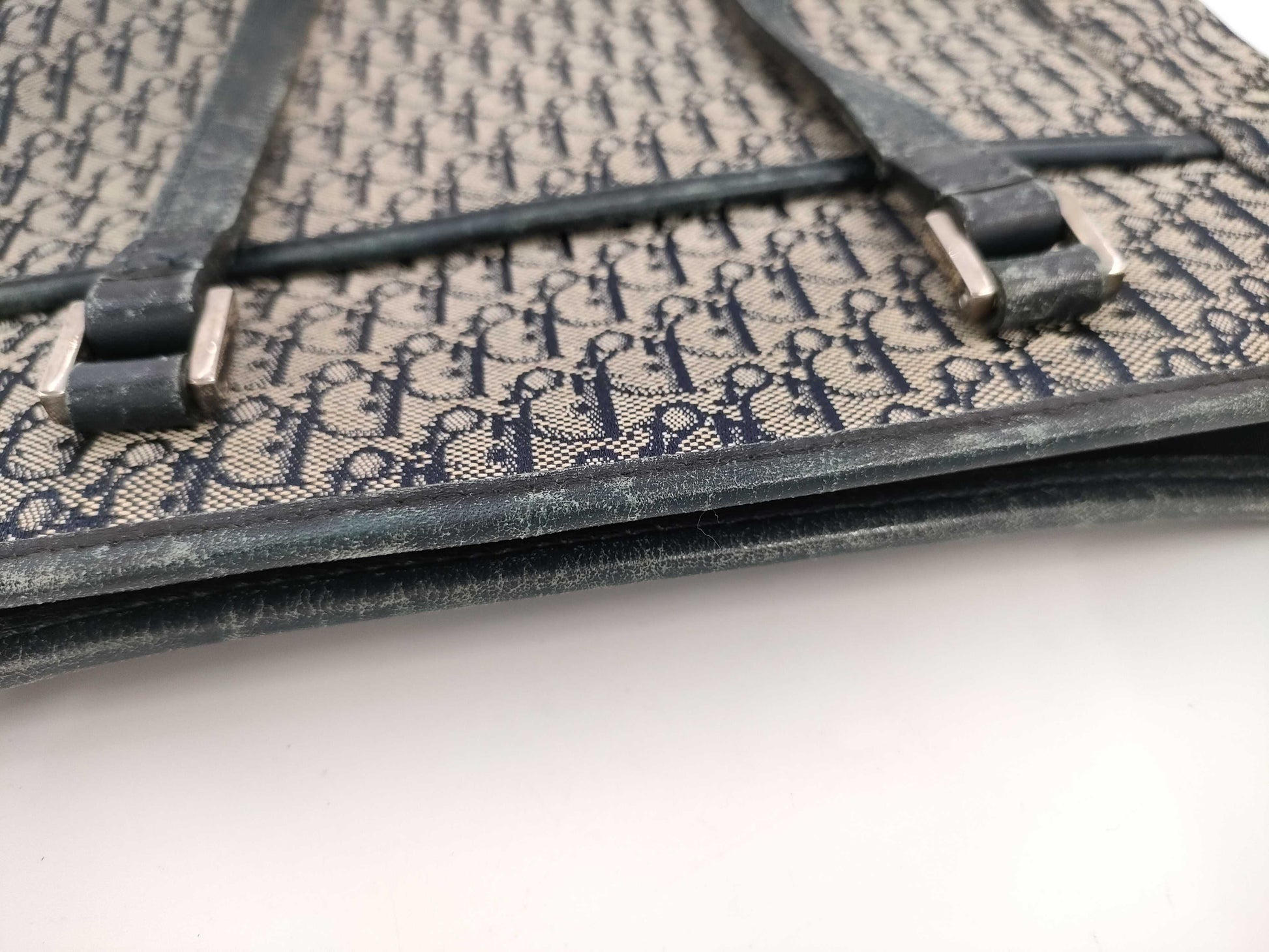 Dior Trotter Navy Tote Bag