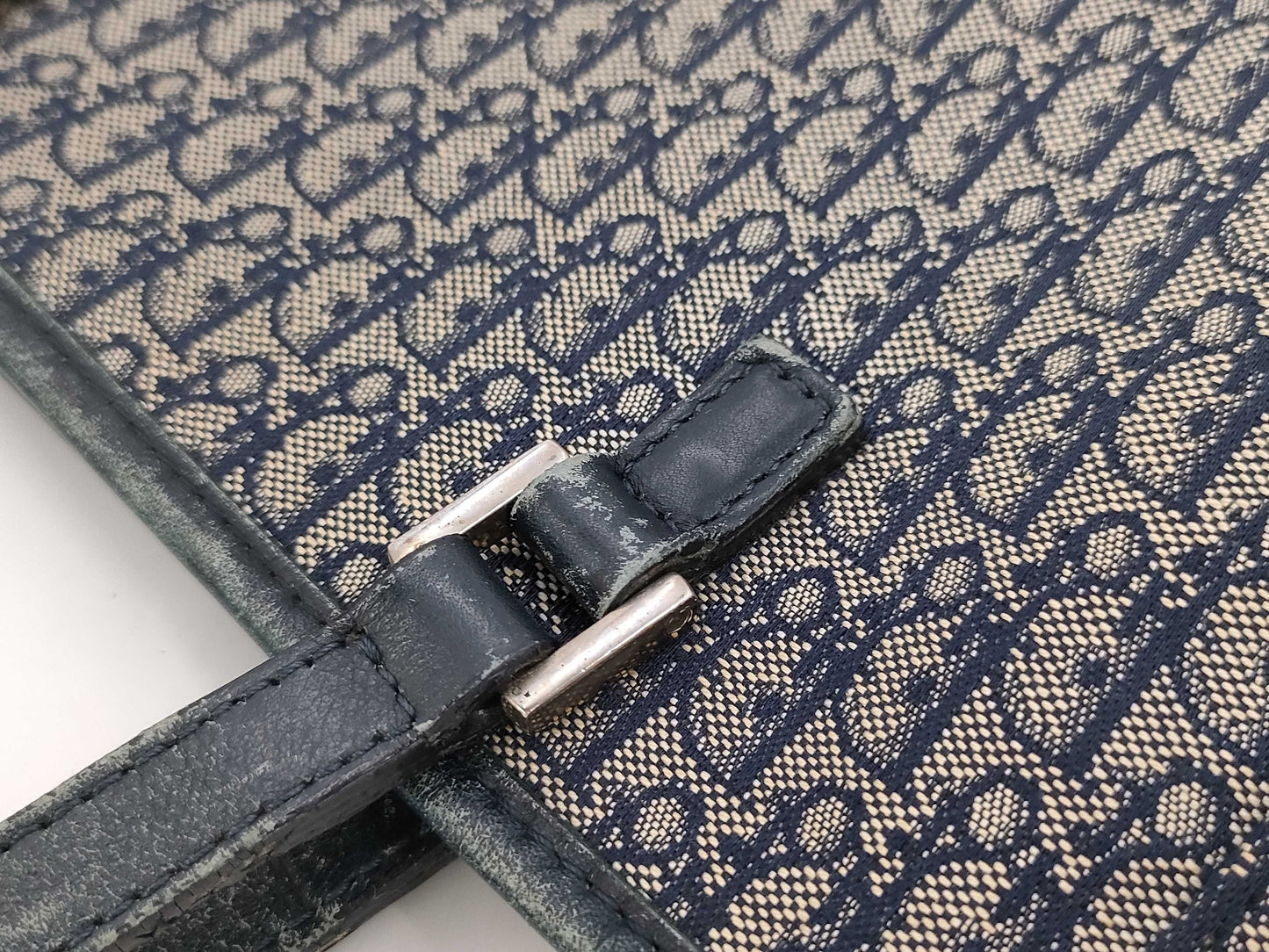 Dior Trotter Navy Tote Bag