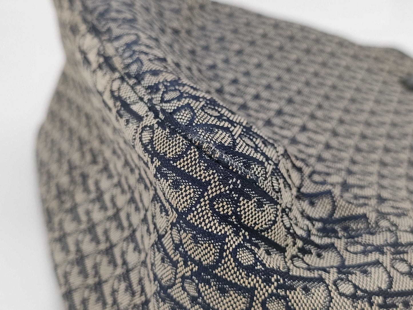 Dior Trotter Navy Tote Bag