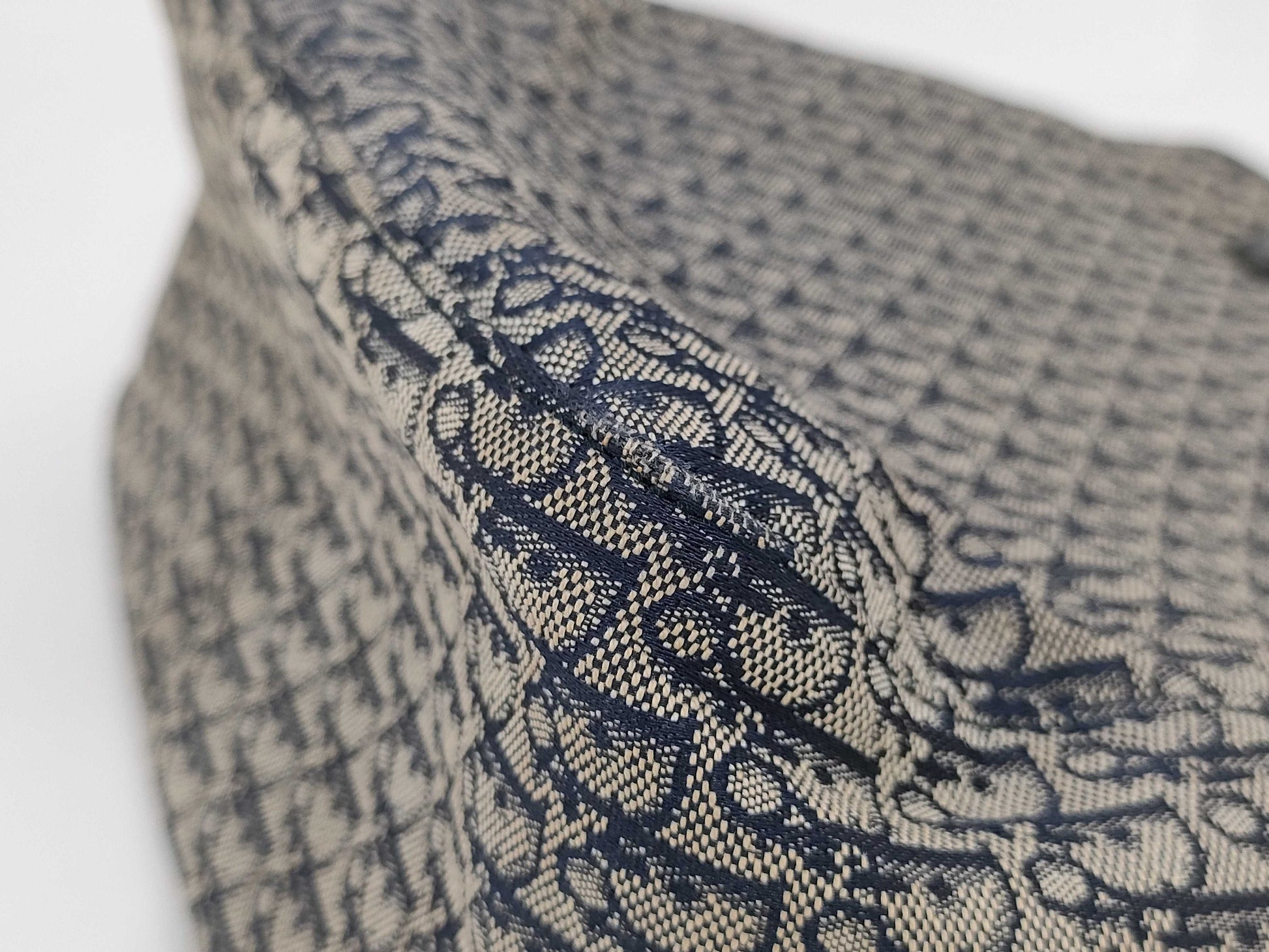 Dior Trotter Navy Tote Bag