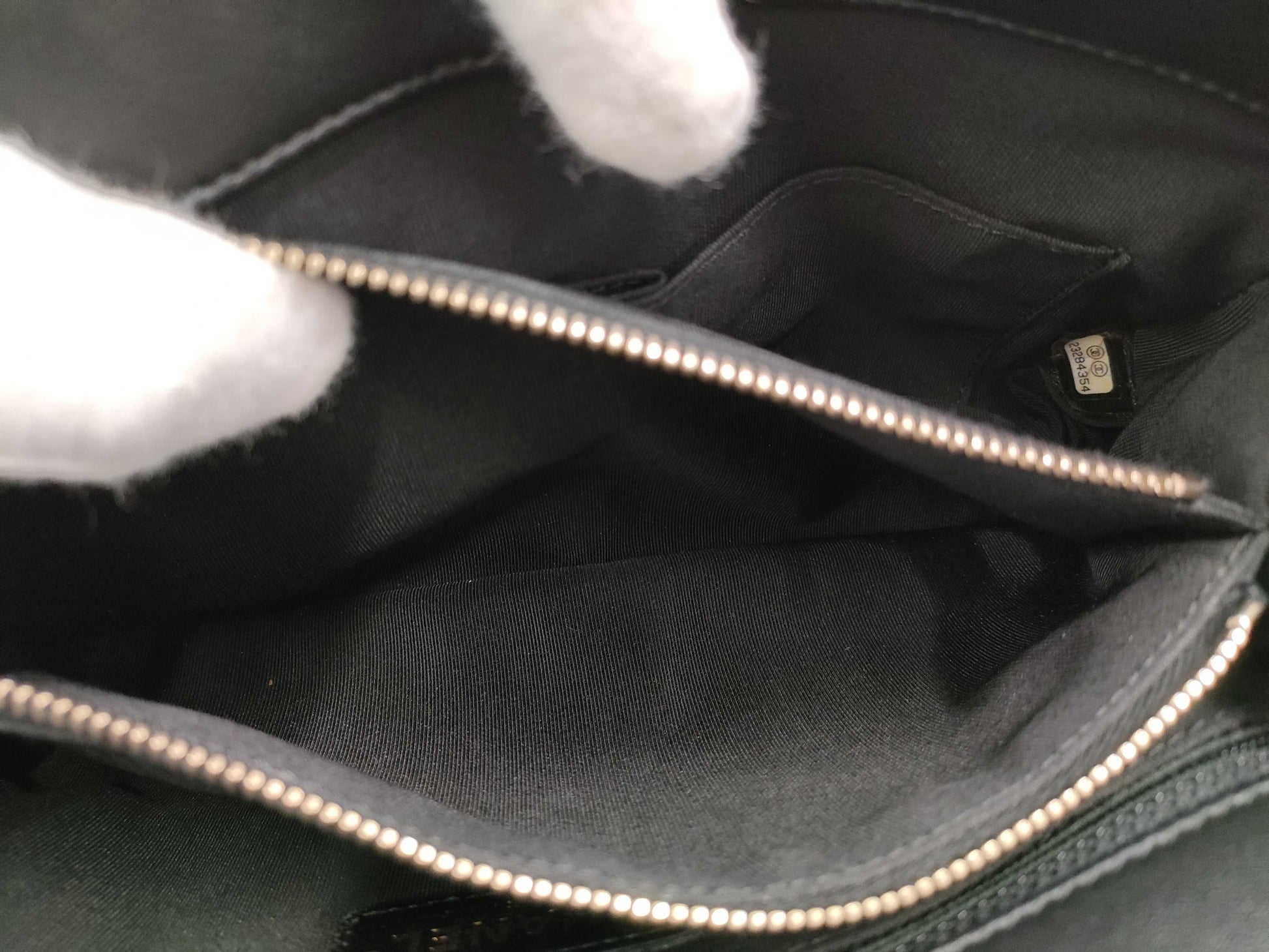 CHANEL Coco Handle 33 M Boa 2-Way Handbag, Black, Gold Hardware, 23284354, 23 Series, A92992, Handbag