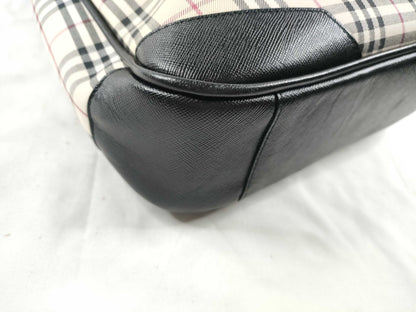 BURBERRY Nova Check Shoulder Bag