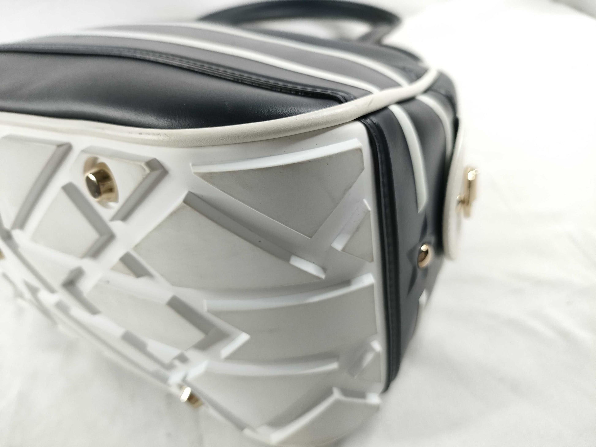 Dior Leather Bowling Boston Bag Boston Bag